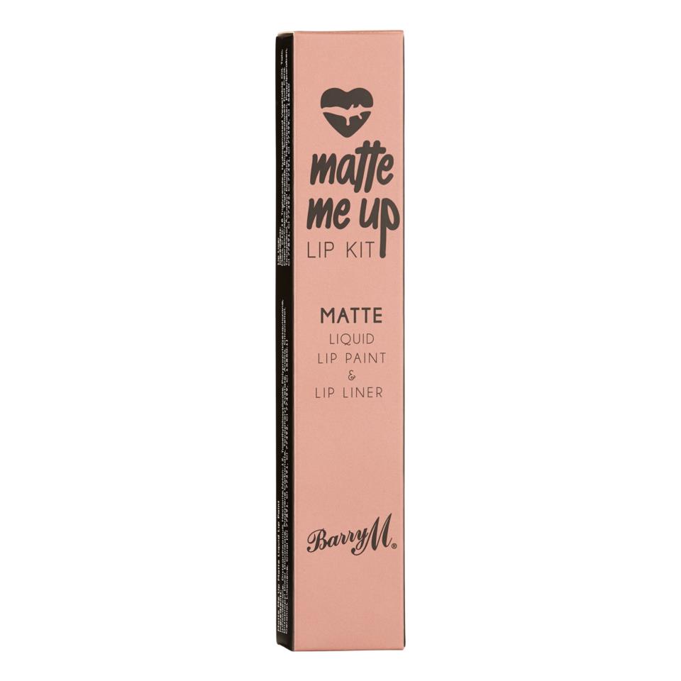 Barry M Matte Me Up Lip Kit Go To