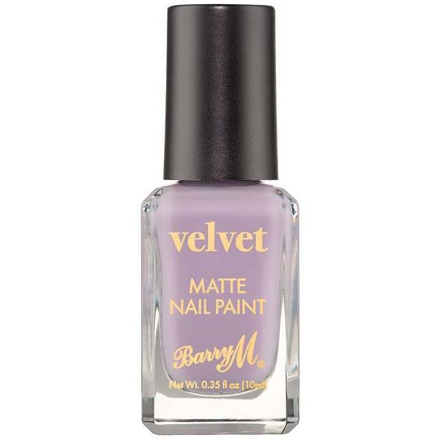 Läs mer om Barry M Matte Velvet Nails Lilac Lady