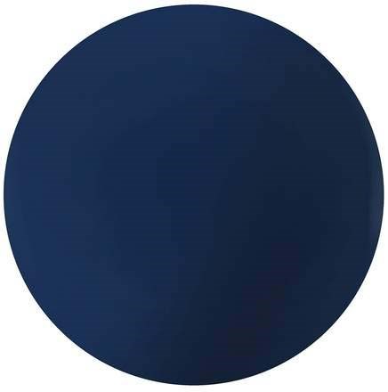 En solid mörkblå cirkel utan ytterligare element eller text.