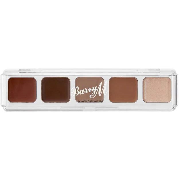 Läs mer om Barry M Mini Cream Palette The Nudes