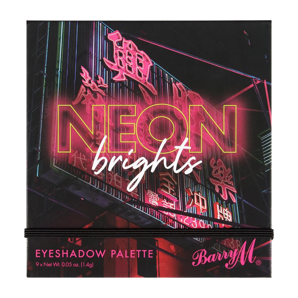 Barry M Neon Brights Eyeshadow Palette Neon Brights
