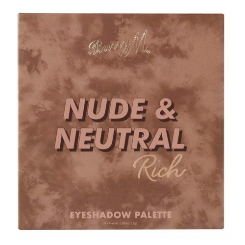 Barry M Nude & Neutral Eyeshadow Palette Medium /Rich