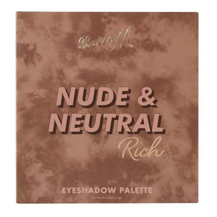 Barry M Nude & Neutral Eyeshadow Palette Medium /Rich 18g