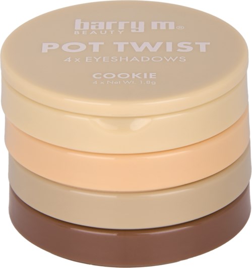 Barry M Pot Twist 4x Eyeshadows Cookie 7,2 g