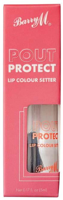 Barry M Pout Protect Lip Colour Setter Clear 5 ml