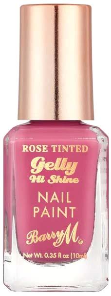 Barry M Rose Tinted Gelly Hi Shine Nail Paint Crushed 10 ml