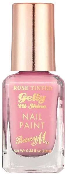 Barry M Rose Tinted Gelly Hi Shine Nail Paint Eden Rose 10 ml