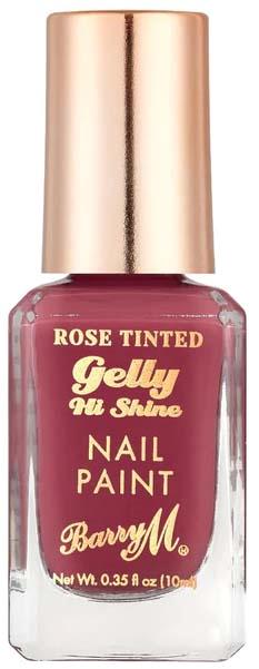 Barry M Rose Tinted Gelly Hi Shine Nail Paint French Rose 10 ml