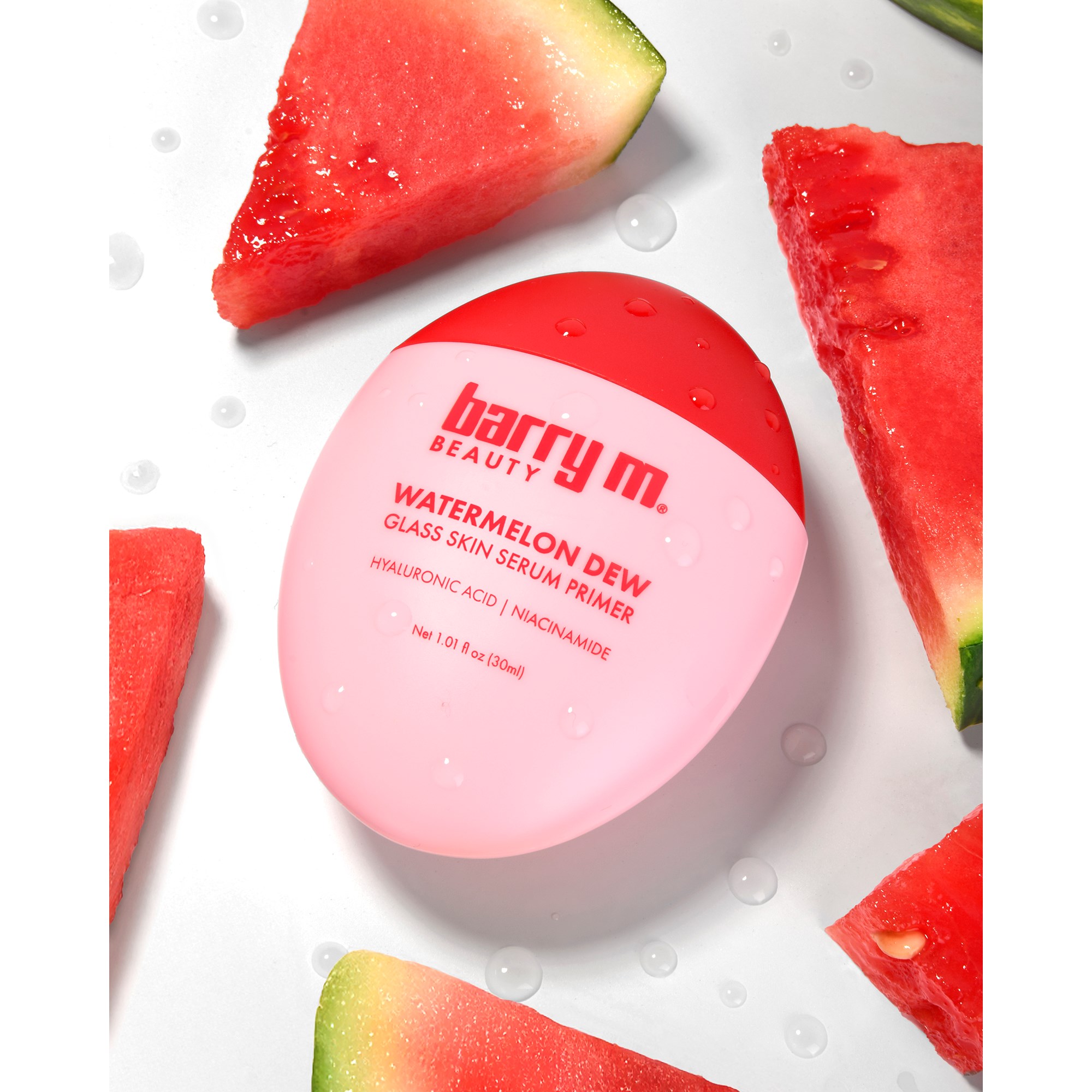 Barry M Watermelon Dew Glass Skin Serum Primer Clear 30 ml (obrázok 4)