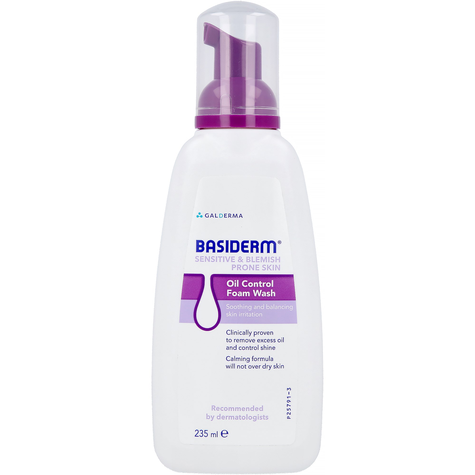 Basiderm Oil Control Foam Wash 236Ml