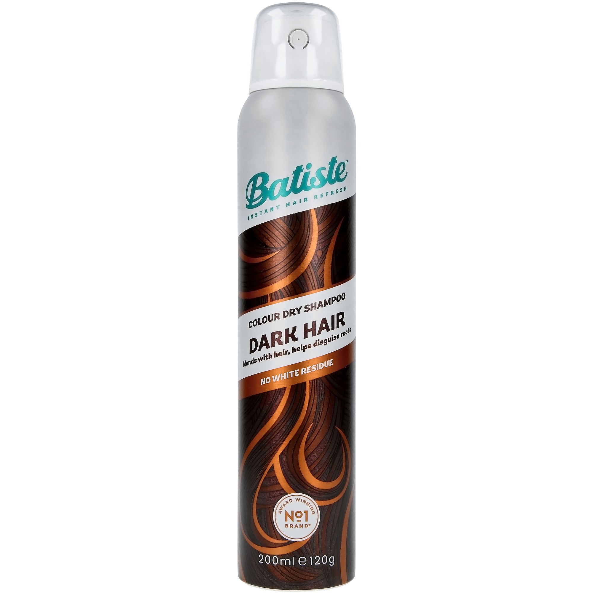 Batiste Dry Shampoo Dark & Deep Brown Duo 2 x Dry Shampoo 200ml - 400 ml