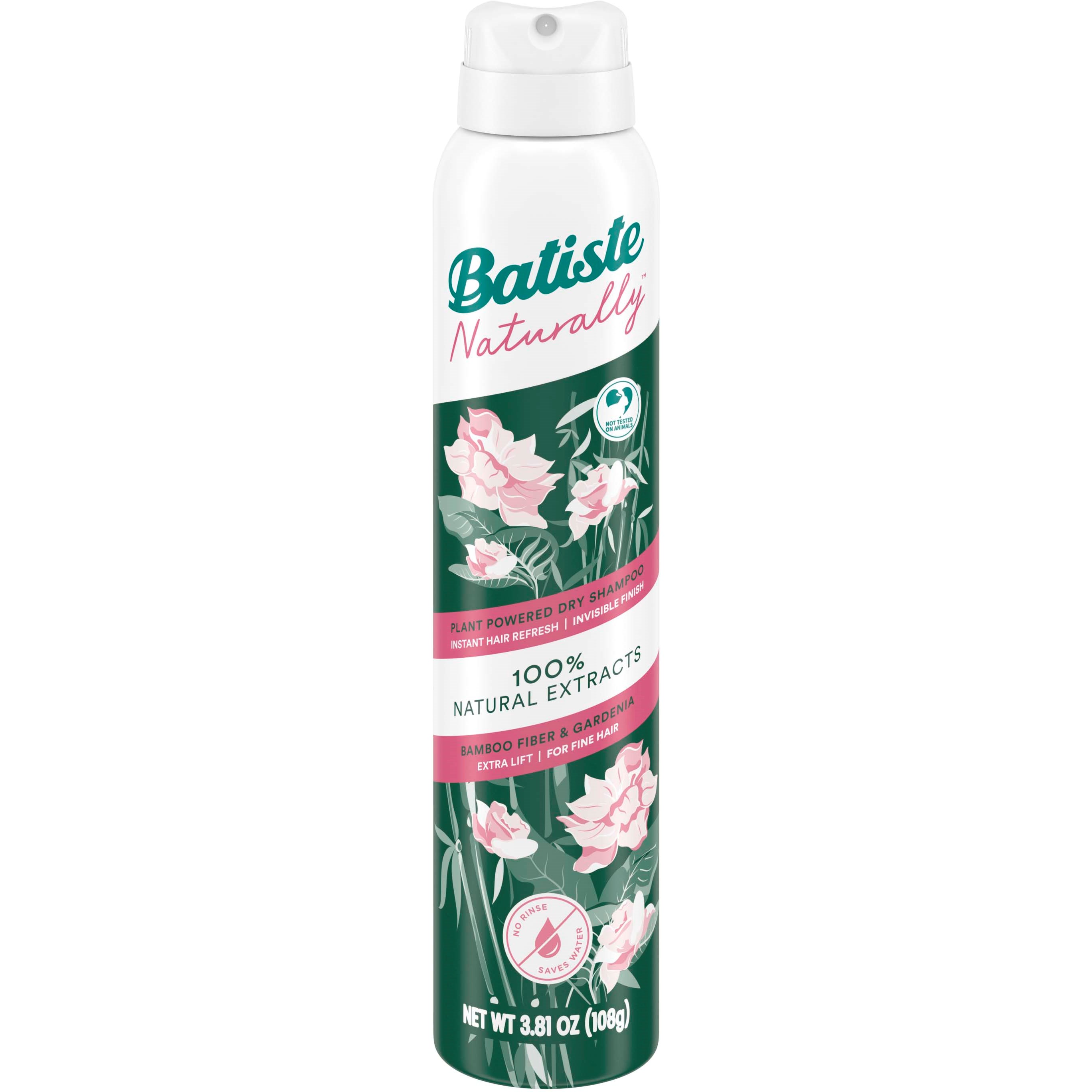 Batiste Naturally Bamboo Fibre & Gardenia Fine Hair 200 ml billede