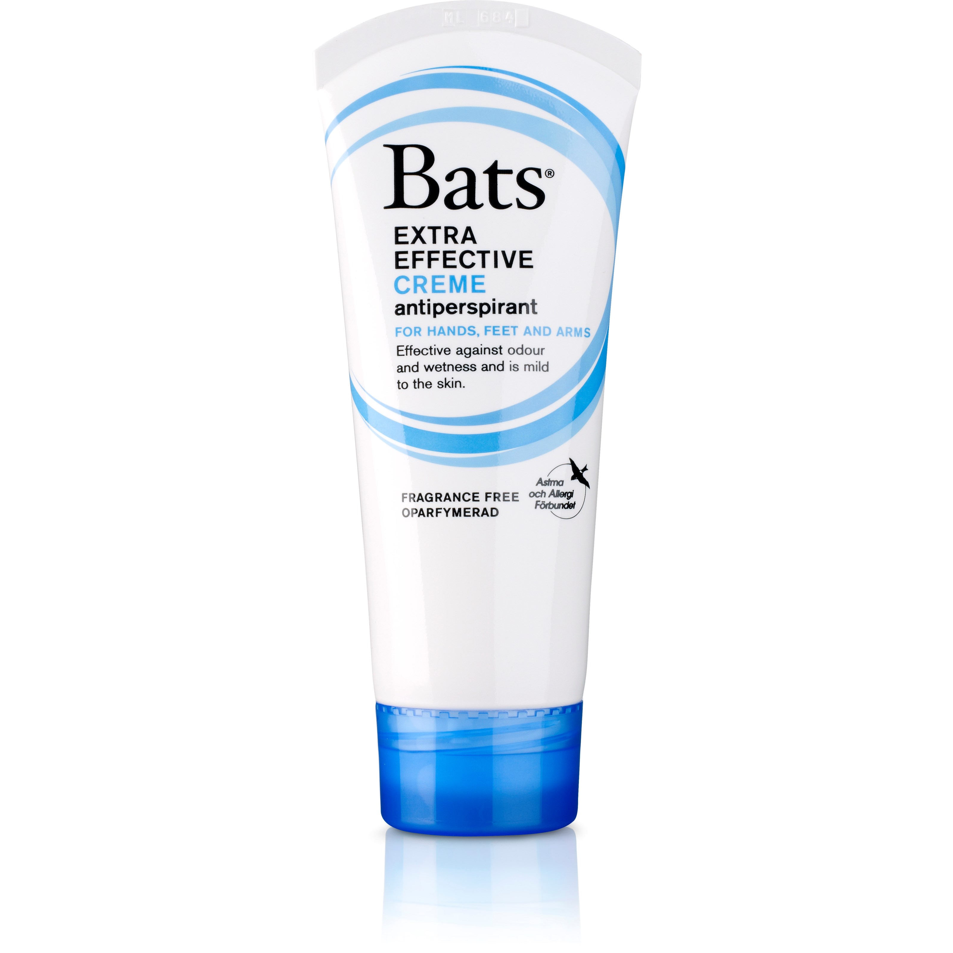 Bats Extra Effective Crème Antiperspirant Unperfumed 60 ml billede