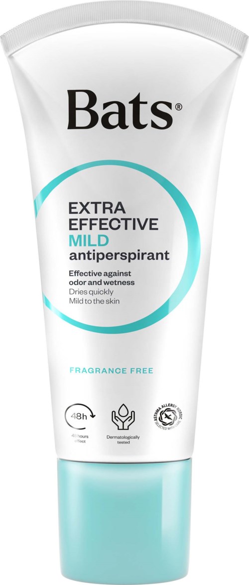 Bats Extra Effective Mild Antiperspirant Unperfumed 60 ml