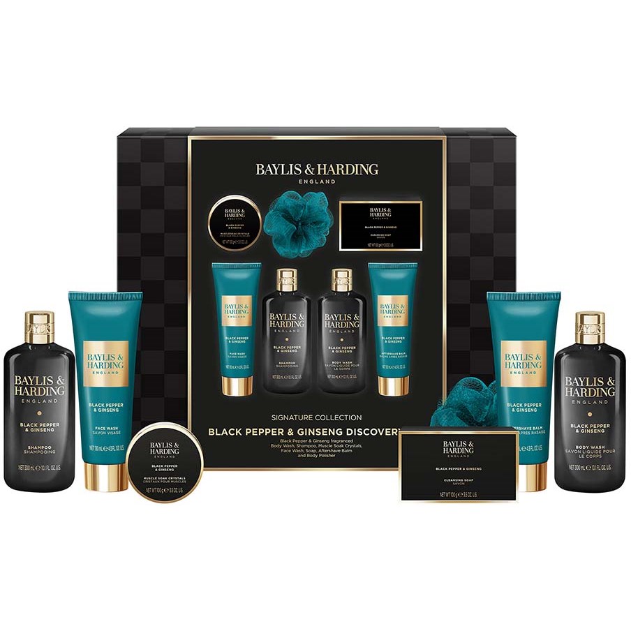 Baylis & Harding Baylis & Harding Black Pepper & Ginseng Men's Discovery Gift Set parfym