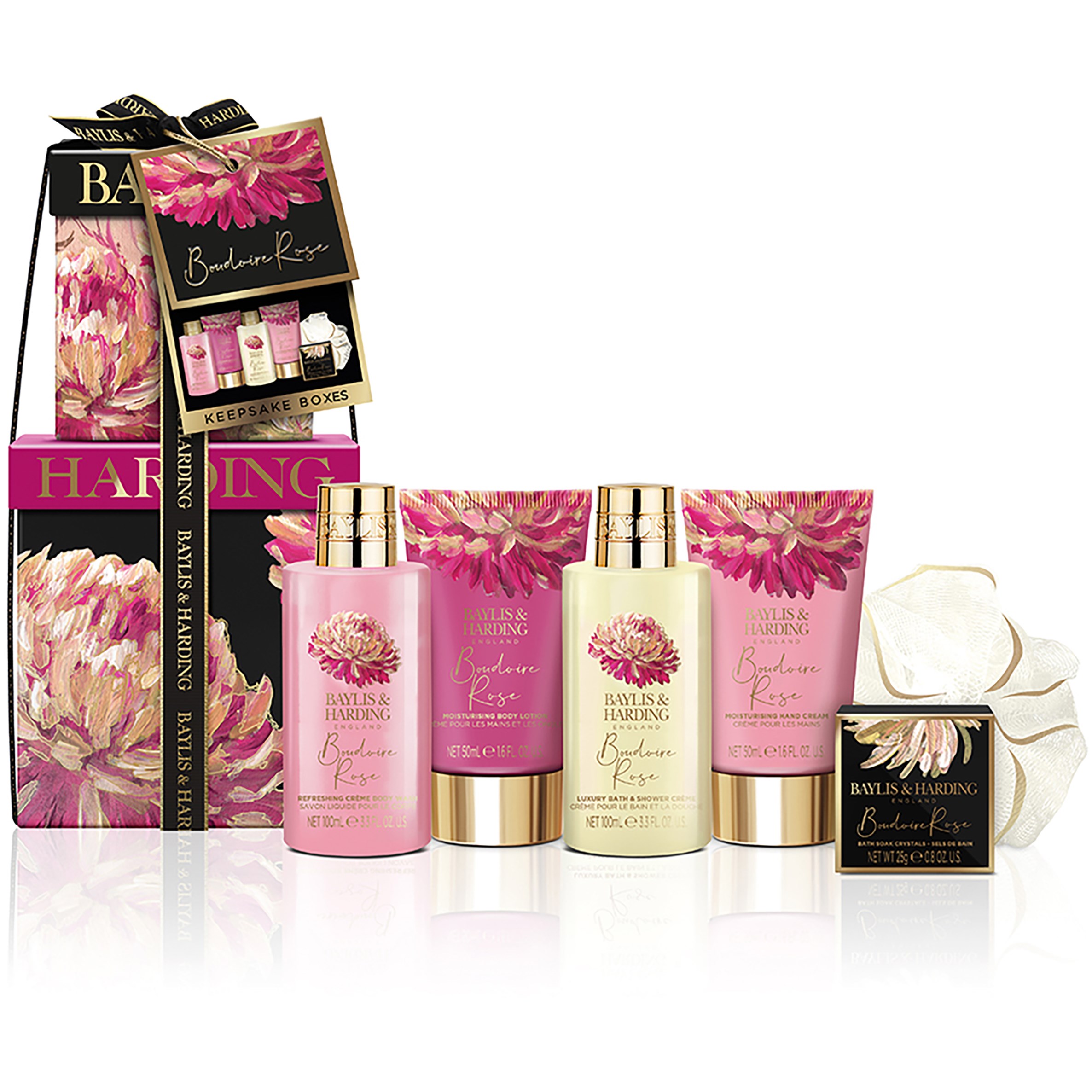 Baylis & Harding Boudoire Rose Mini Stack Set