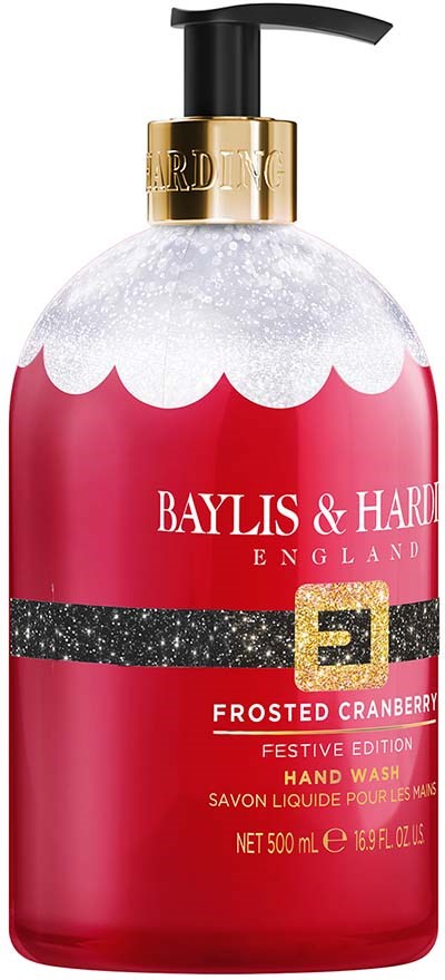 Baylis & Harding Festive Edition Frosted Cranberry Hand Wash Santa 500 ml