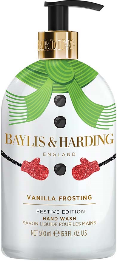 Baylis & Harding Festive Edition Vanilla Frosting Hand Wash Snowman 500 ml