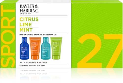 Baylis & Harding Men's Citrus Lime & Mint Face & Body 4 Set | lyko.com