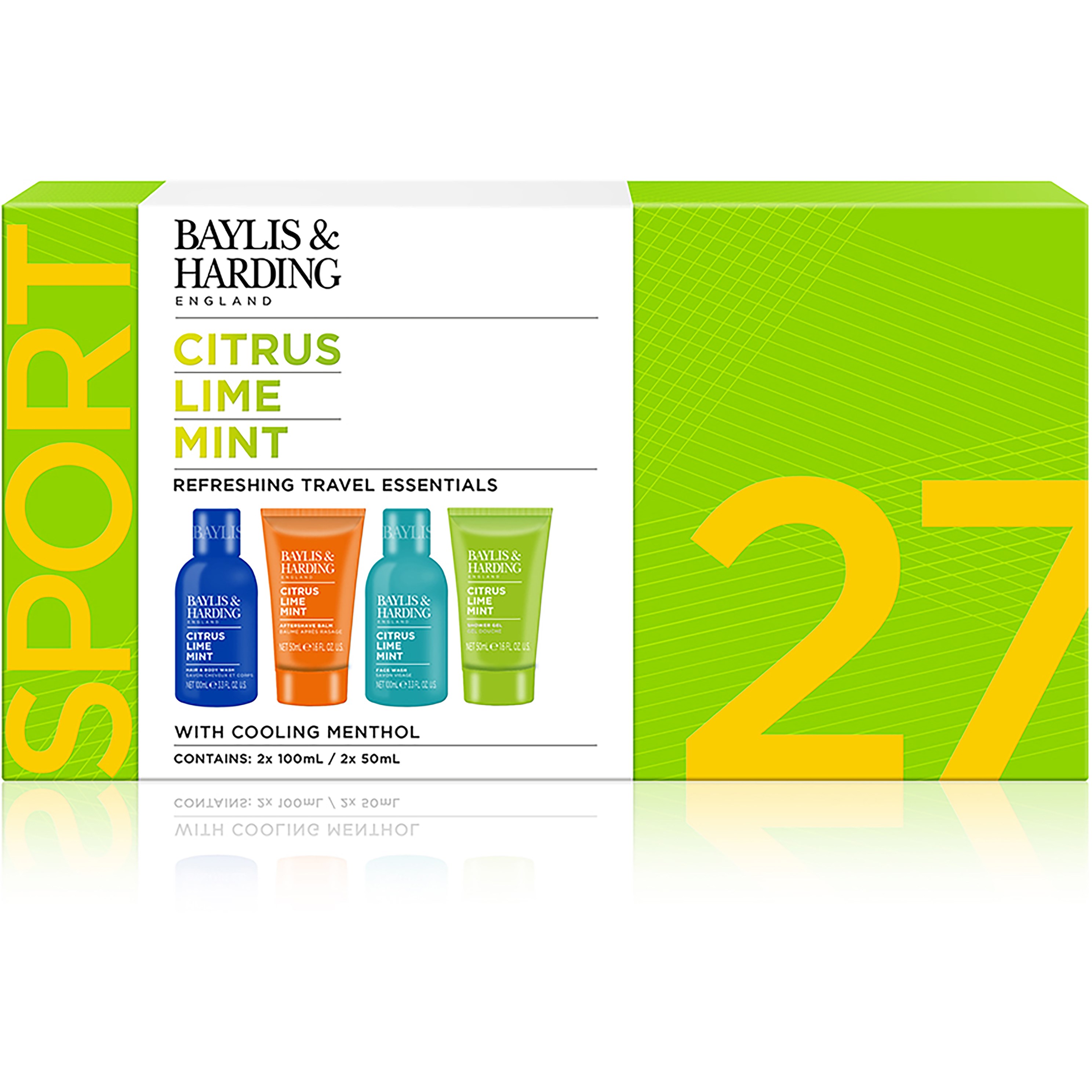 Baylis & Harding Men’s Citrus Lime & Mint Face & Body 4 Set