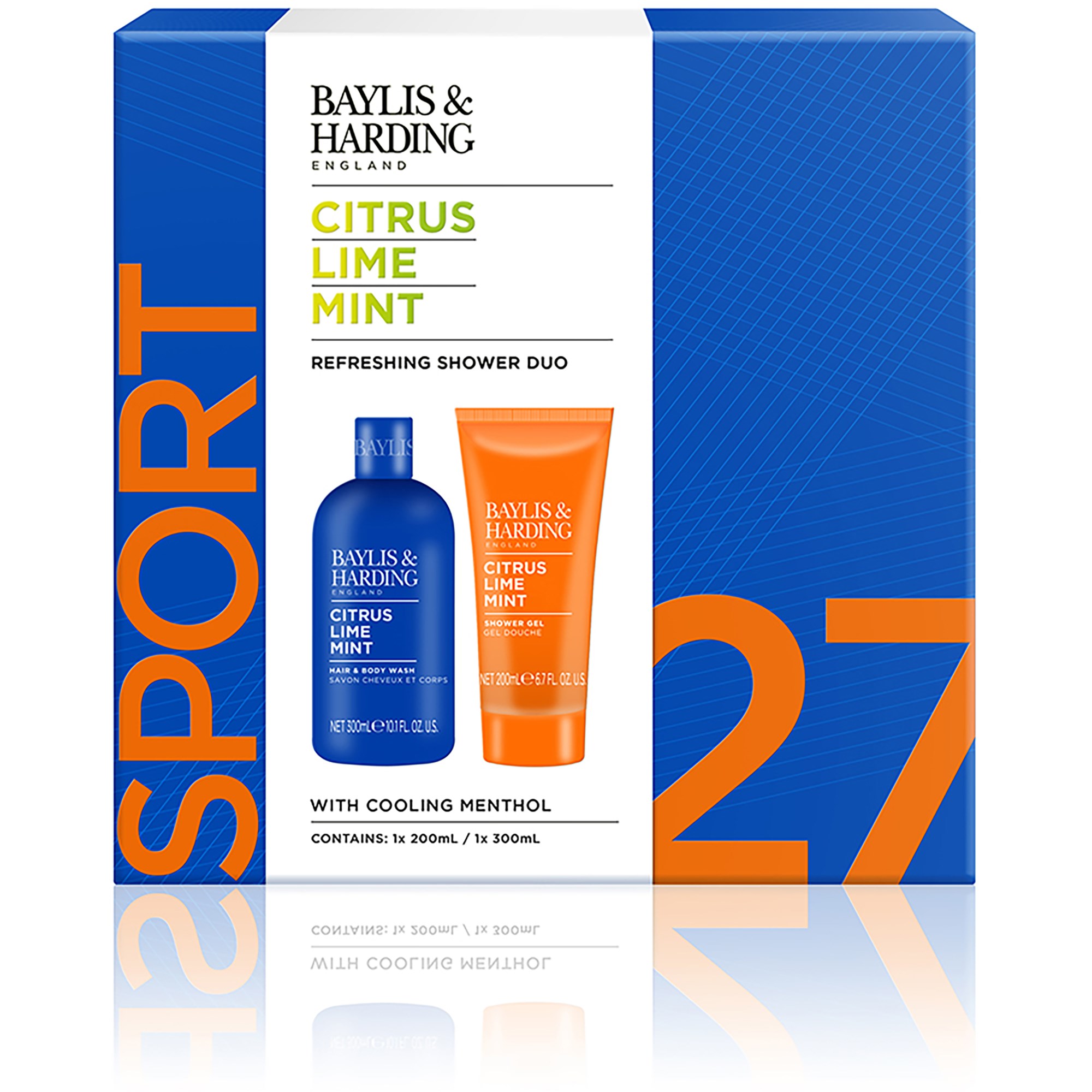 Baylis & Harding Men’s Citrus Lime & Mint Hair & Body Duo Set