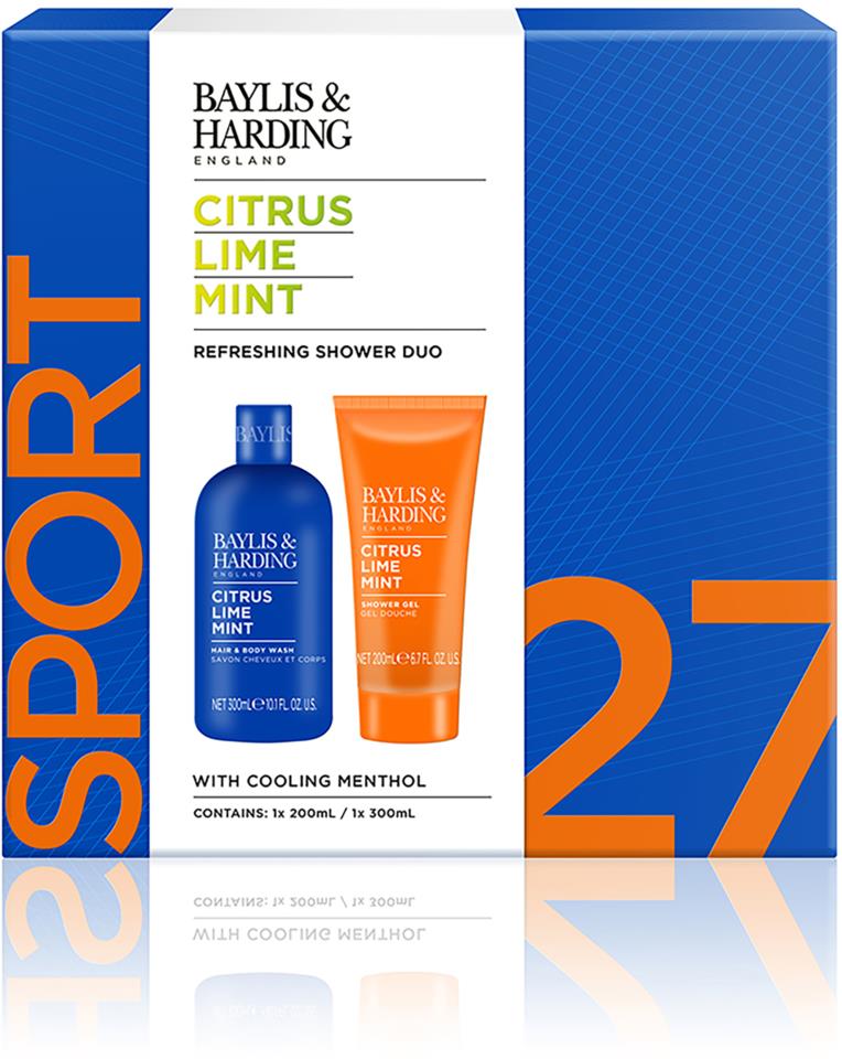 Baylis & Harding Men's Citrus Lime & Mint Hair & Body Duo Set