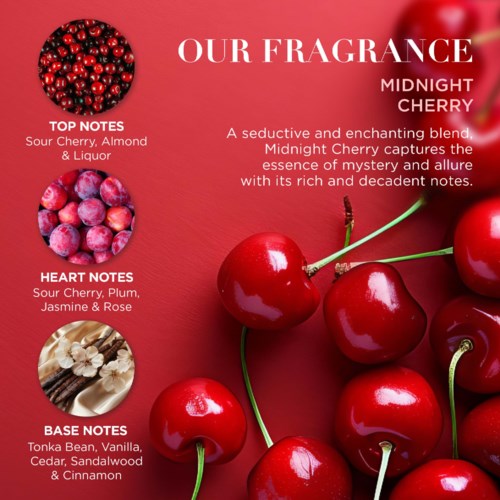 Baylis & Harding Midnight Cherry Body Trio Gift Set | lyko.com