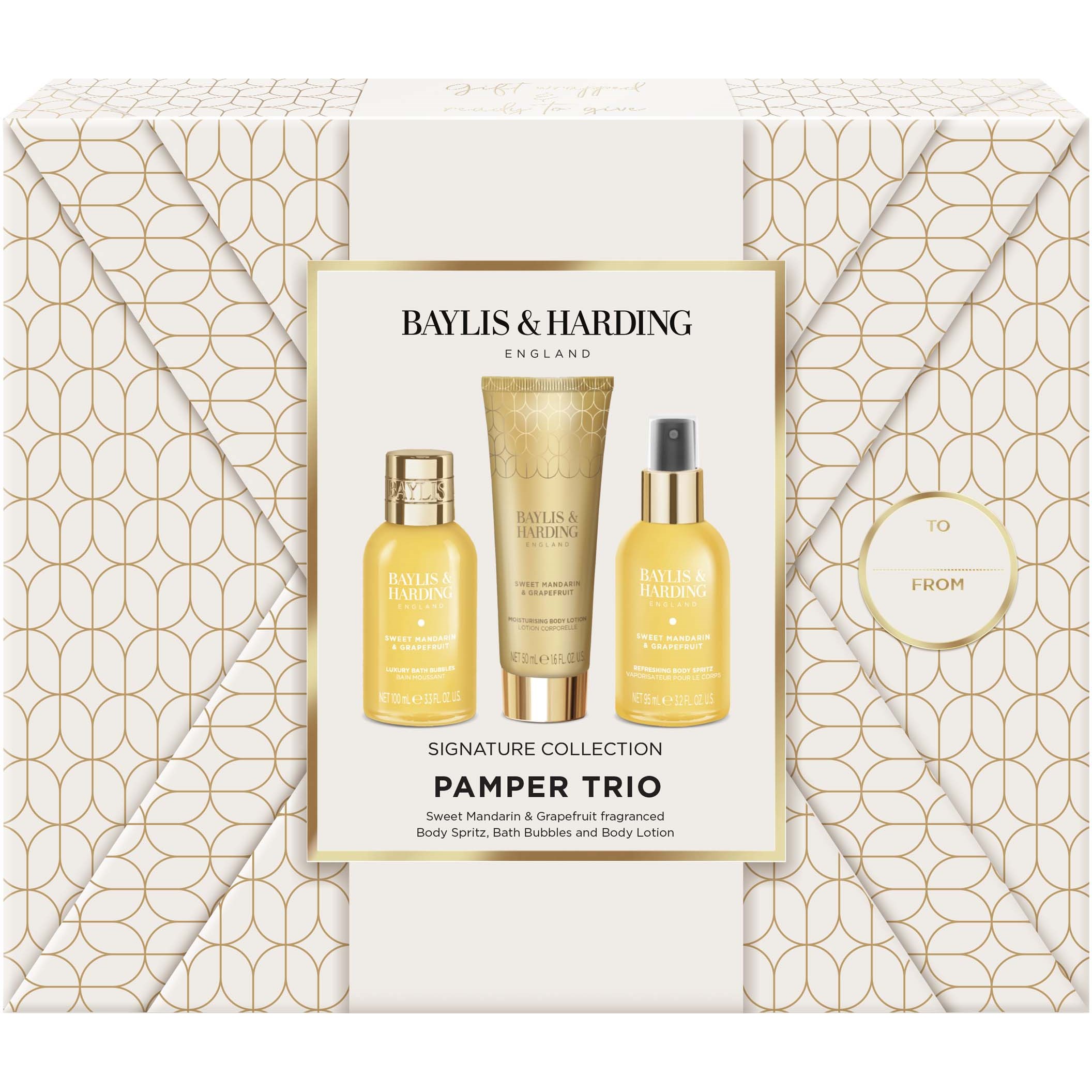 Baylis & Harding Sweet Mandarin & Grapefruit Wrapped Body Trio Gi