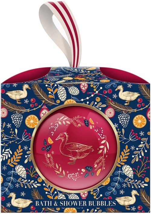Baylis & Harding The Fuzzy Duck Winter Wonderland Festive Cranberry Fragranced Bath & Shower Bubbles 250 ml