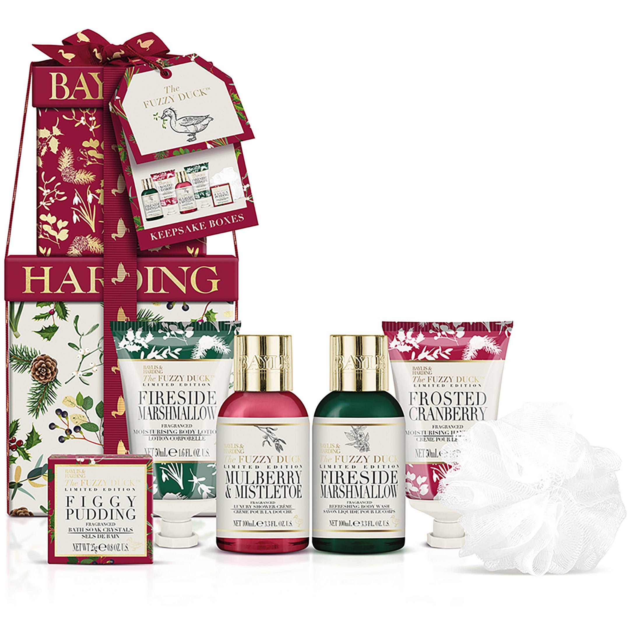 Baylis & Harding The Fuzzy Duck Winter Wonderland Mini Stack Set