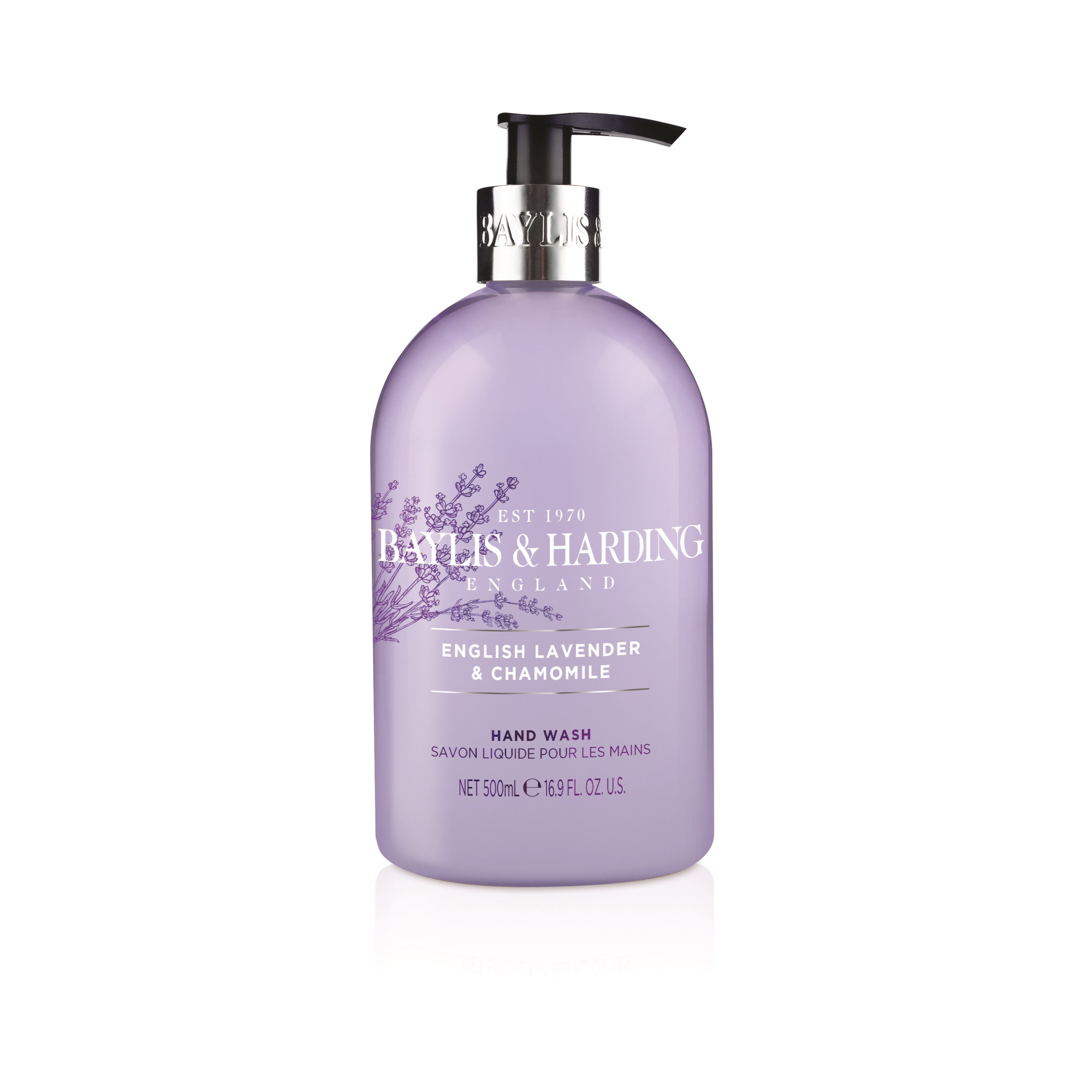 Läs mer om Baylis & Harding English Lavender & Chamomile Hand Wash 500 ml