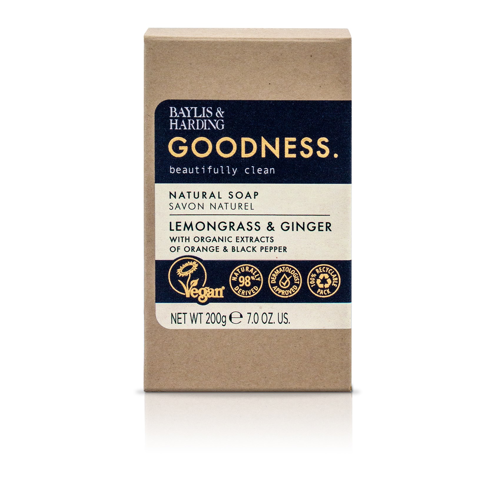 Baylis & Harding Goodness Lemongrass & Ginger Soap 200 g