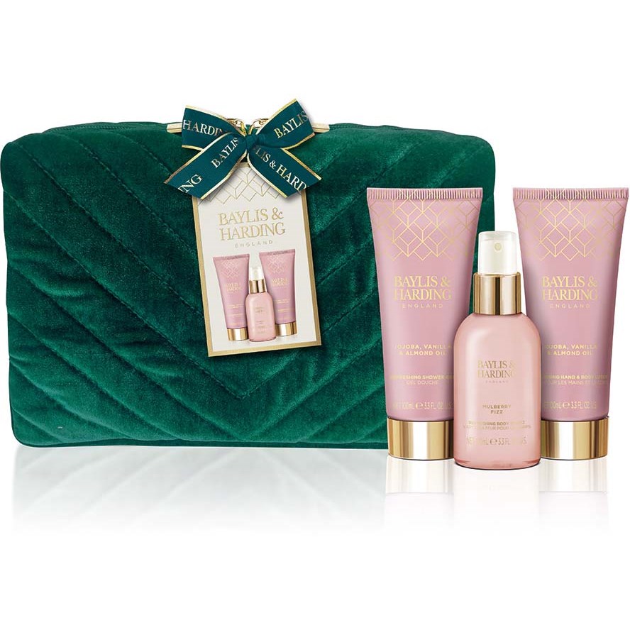 Baylis & Harding Jojoba, Vanilla & Almond Oil Wash Bag 300 ml (0017854107977)
