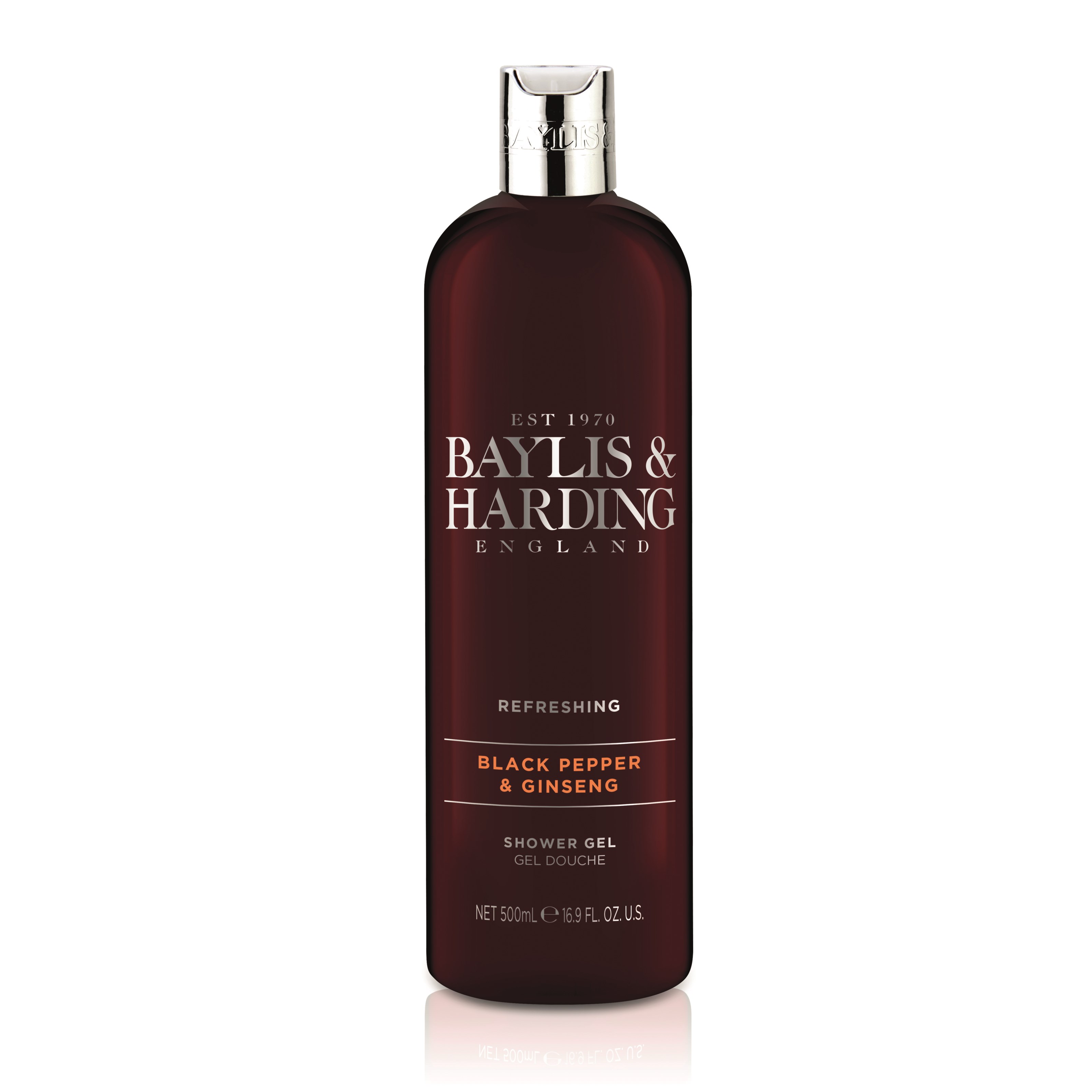 Baylis & Harding Men's Black Pepper & Ginseng Shower Gel 500 ml