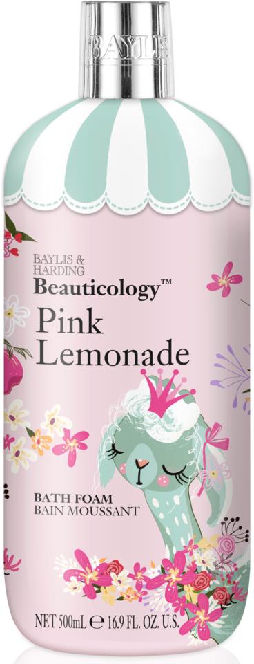 Baylis & Harding Beauticology Lama Pink Lemonade Bath Foam 5