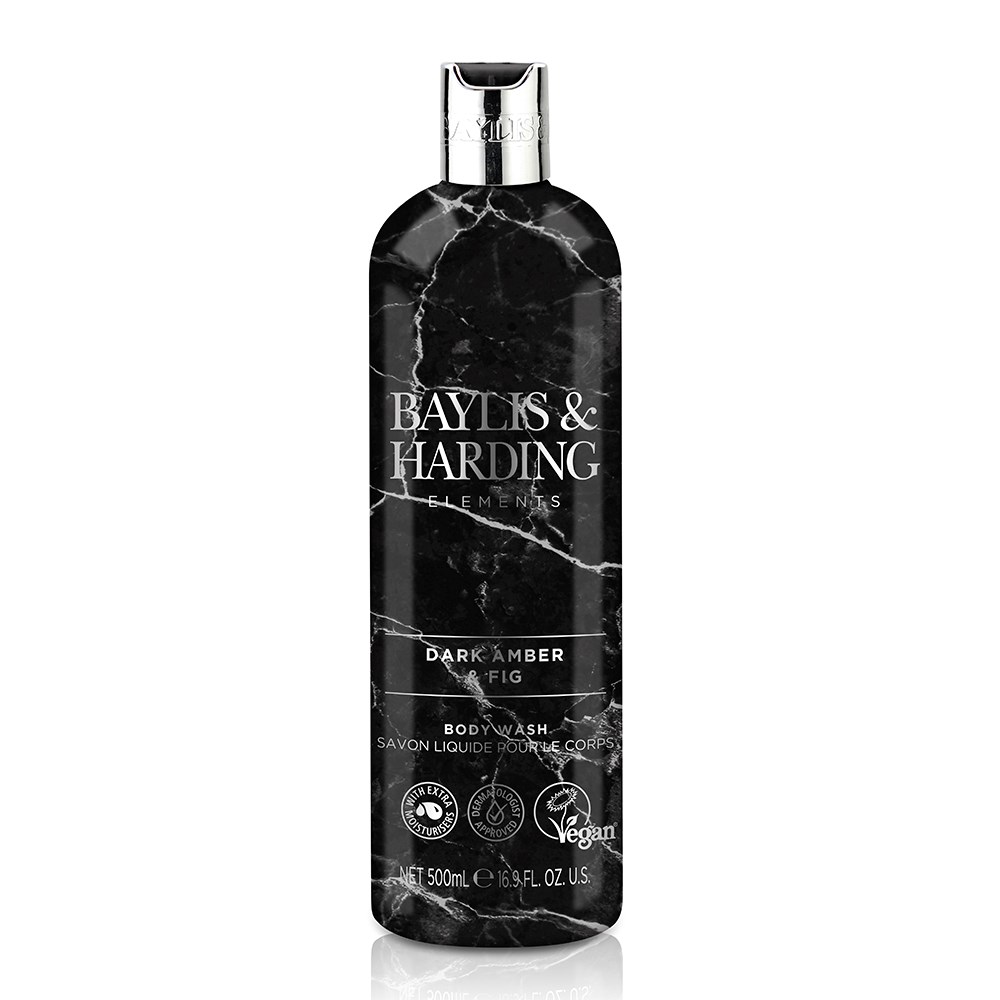 Läs mer om Baylis & Harding Elements Dark Amber & Fig Body Wash 500 ml
