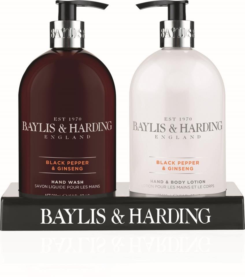 Baylis & Harding Men's Black Pepper & Ginseng 2 Bottle Set