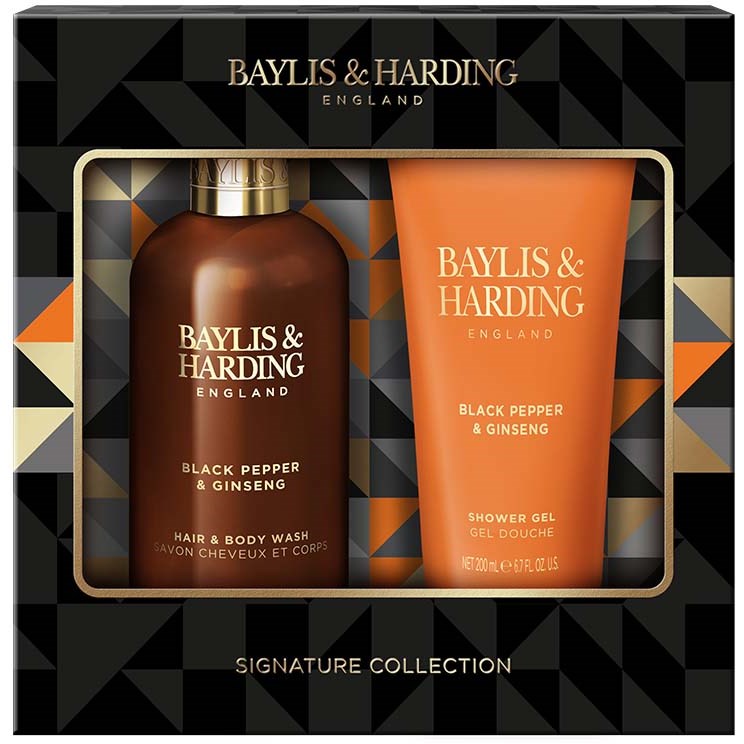 Baylis & Harding Men’s Black Pepper & Ginseng Duo Gift Set