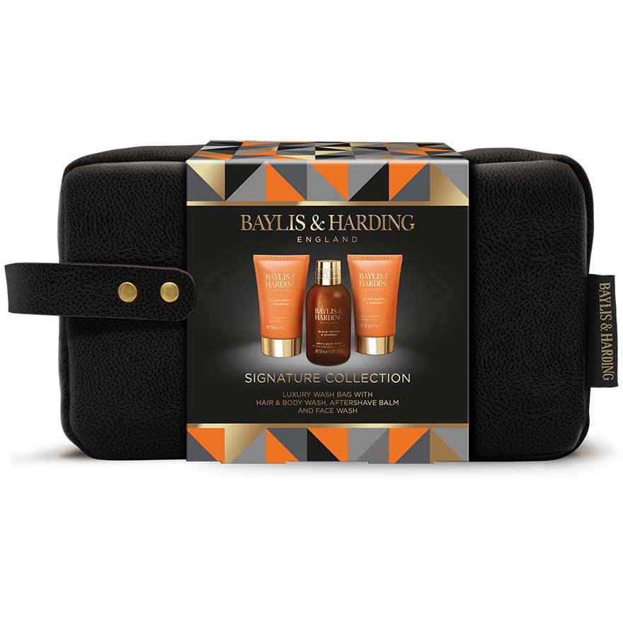 Baylis & Harding Men’s Black Pepper & Ginseng Wash Bag Set