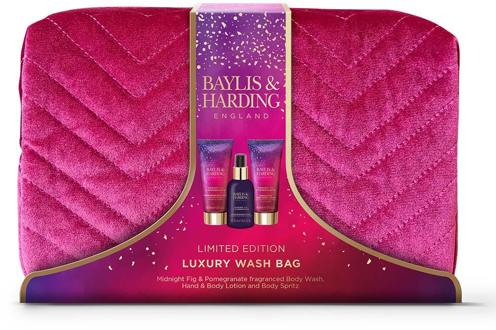 Baylis & Harding Midnight Fig & Pomegranate Deluxe Wash Bag | lyko.com