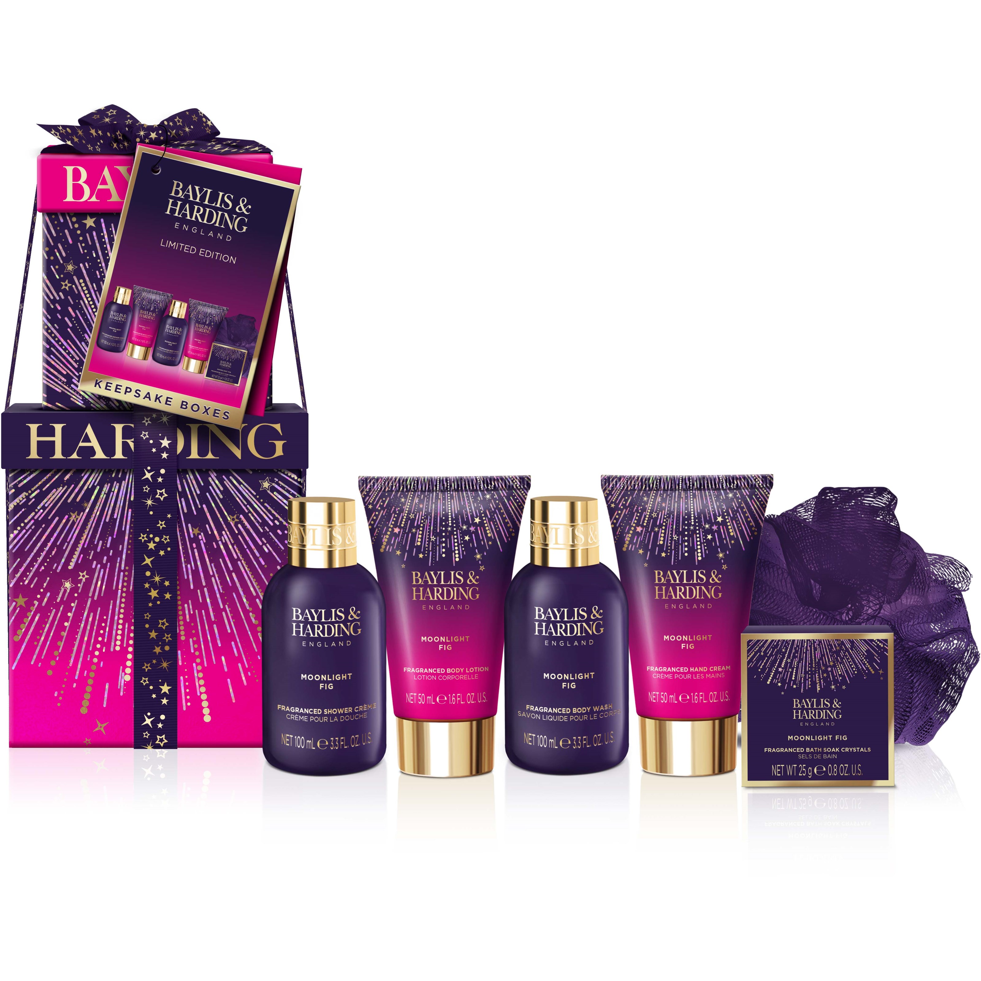 Läs mer om Baylis & Harding Moonlight Fig Mini Stack Gift Set