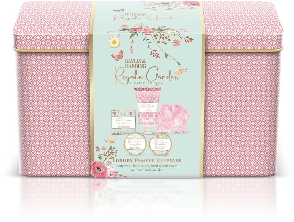 Poppy Harding Baylis & Harding Rose, Poppy & Vanilla Tin Gift Set | lyko.com