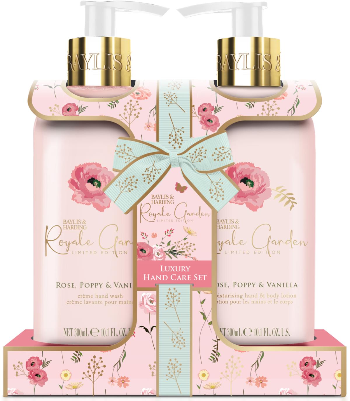 Poppy Harding Baylis & Harding Royale Garden Rose, Poppy & Vanilla Hand Care Gift Set ...