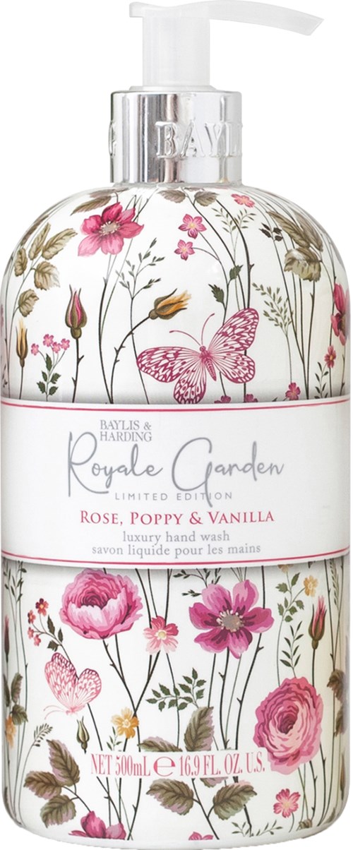 Baylis & Harding Royale Garden Rose, Poppy & Vanilla Hand Wash 500 ml
