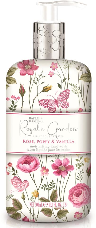 Baylis & Harding Royale Garden Rose, Poppy & Vanilla Hand Wa