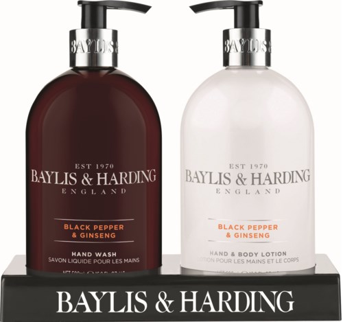Baylis & Harding Signature Men's Black Pepper & Ginseng 2 Bottle Set
