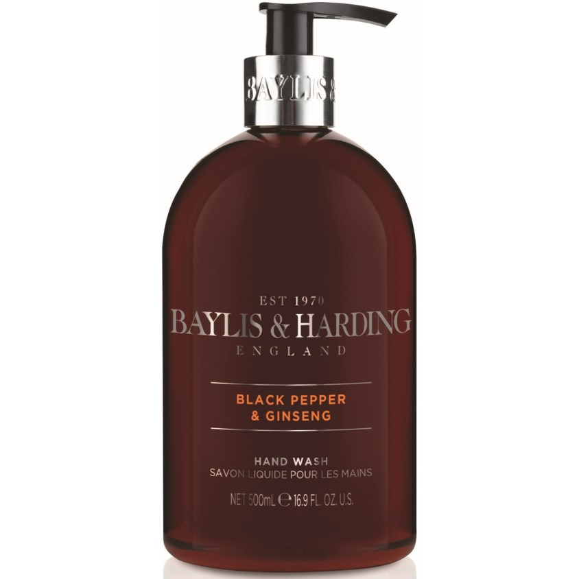 Läs mer om Baylis & Harding Signature Mens Black Pepper & Ginseng Hand Wash 500