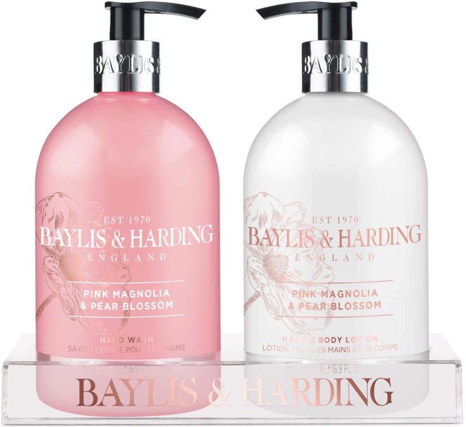 Baylis & Harding Signature Pink Magnolia & Pear Blossom 2 Bo