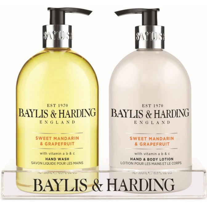 Läs mer om Baylis & Harding Signature Sweet Mandarin & Grapefruit 2 Bottle Set 1