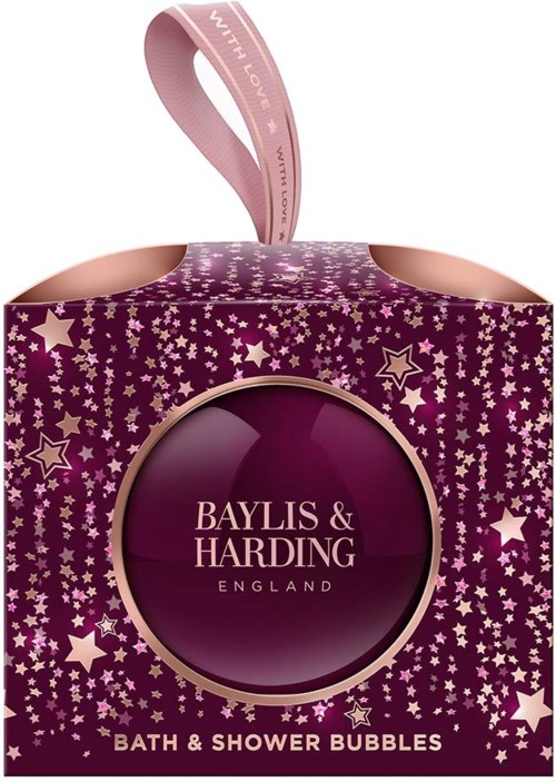 Baylis & Harding Wild Cherry & Vanilla Fragranced Bath & Shower Bubbles 250 ml